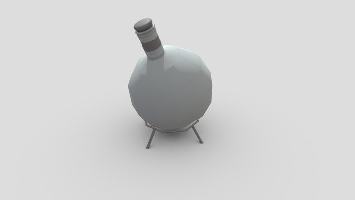 Boiling Flask 3D Model