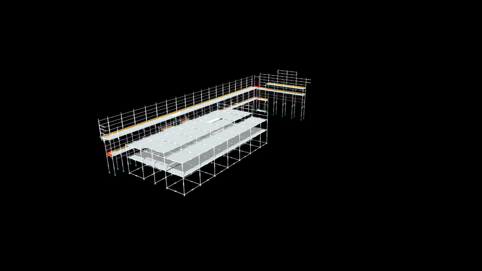 Rebuild Costruzioni - Magazzini  Platea_3D