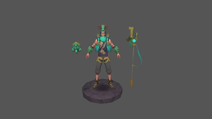 作品 3D Model