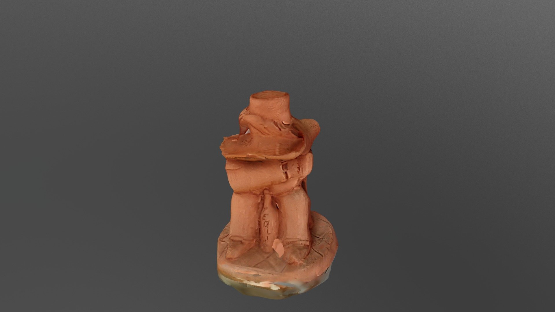 Perso, argile 16cm - 3D model by jhsculpt [492d386] - Sketchfab