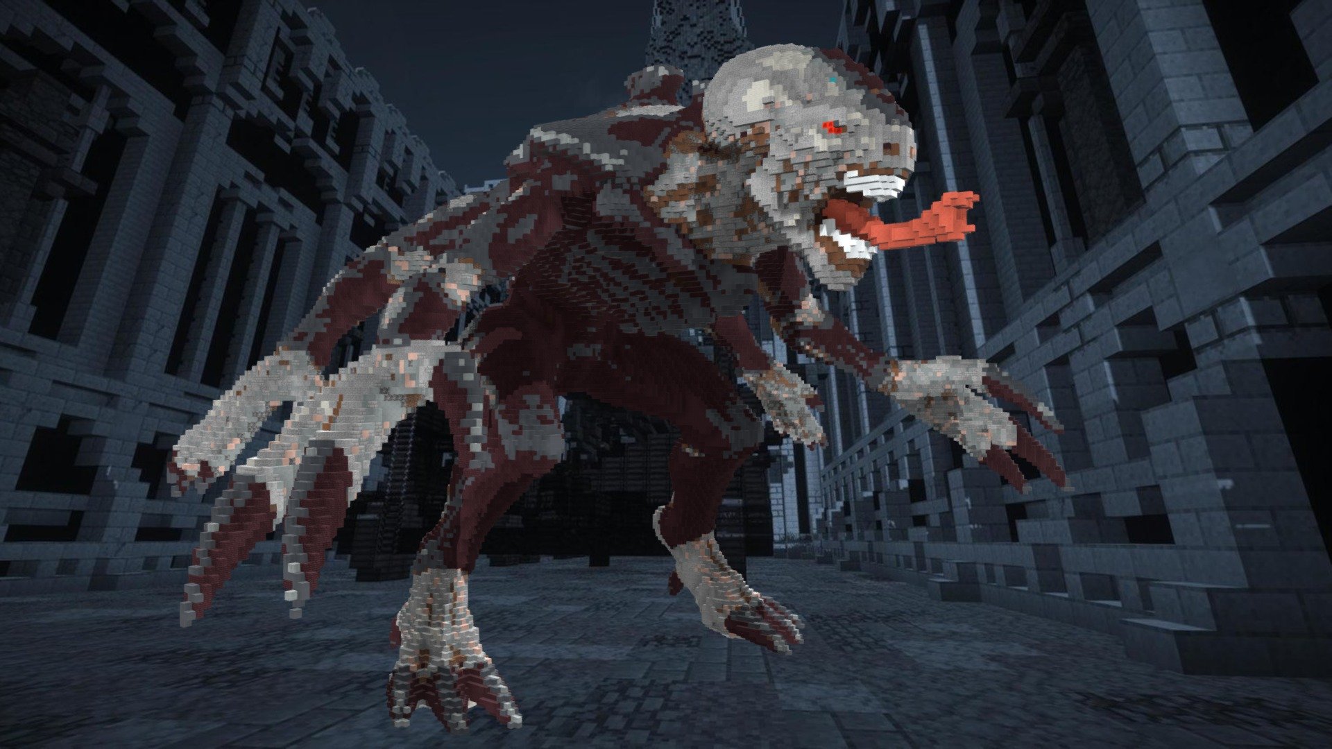 Minecraft Genestealer Build Schematic