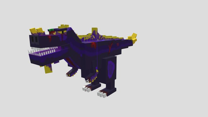 Infected T-Rex Skint 1.0 (зараженный скинтом) 3D Model