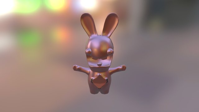 Rabbit Low 3D Model