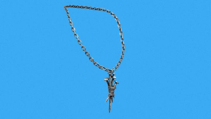 Necklace Nails 3D Model – Modelo 3D gratuito STL