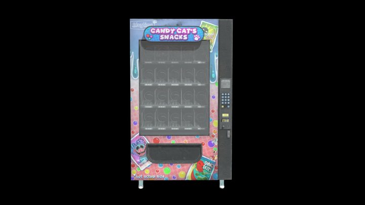 Poppy Playtime Chapter 3: Snack Machine 3D Model