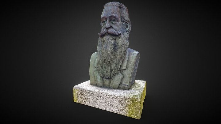 Busto de Valle-Inclán 3D Model