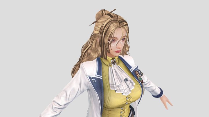Granado Espada_rebecca 3D Model extract 3D Model