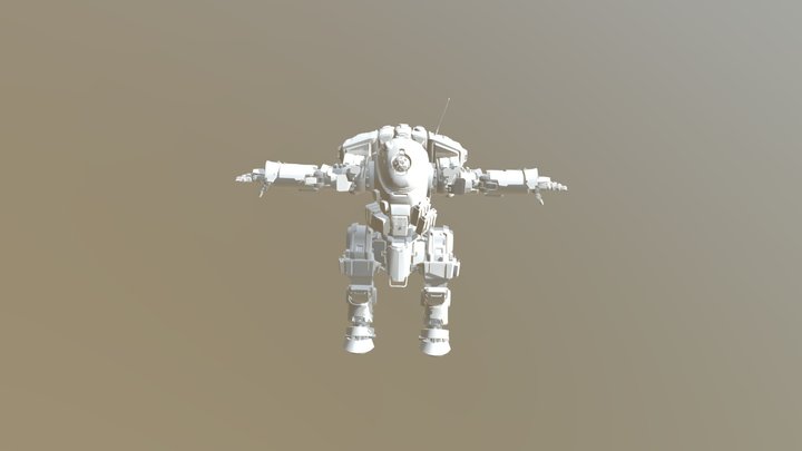 Scorch Titanfall 2 3D Model