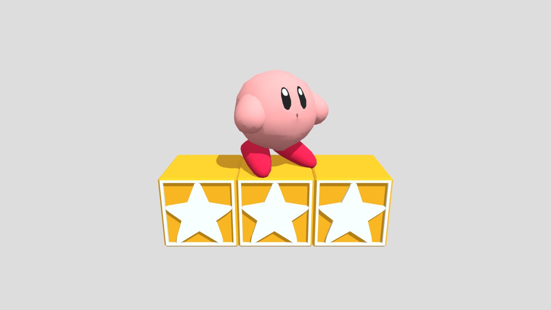 Kirby - 3D model by ickey0907 (@ickey0907) [49361db]