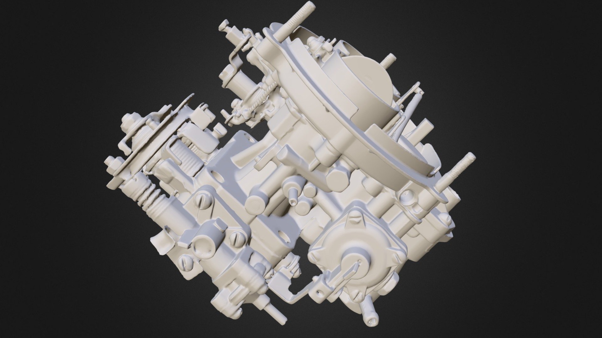 Carburetor - Artec 3D Scanner
