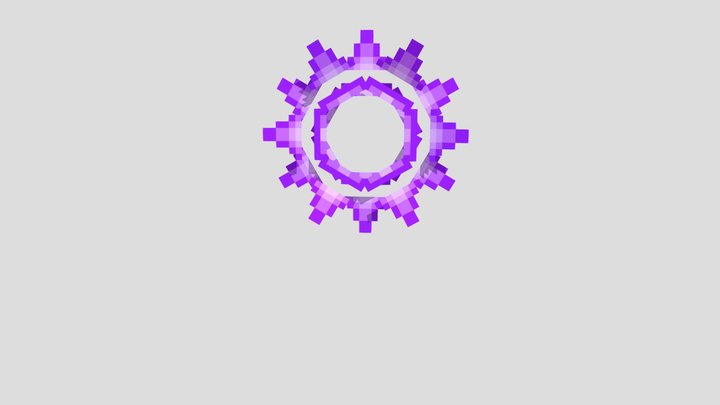 Magic Hexarings 3D Model