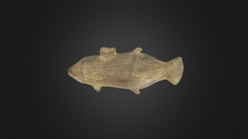 Fish Rhyton - 3D model by pennmuseum [4936e86] - Sketchfab