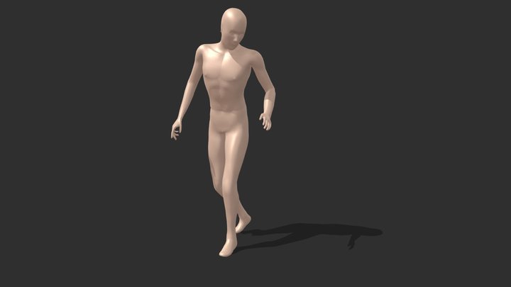 Male v2 3D Model