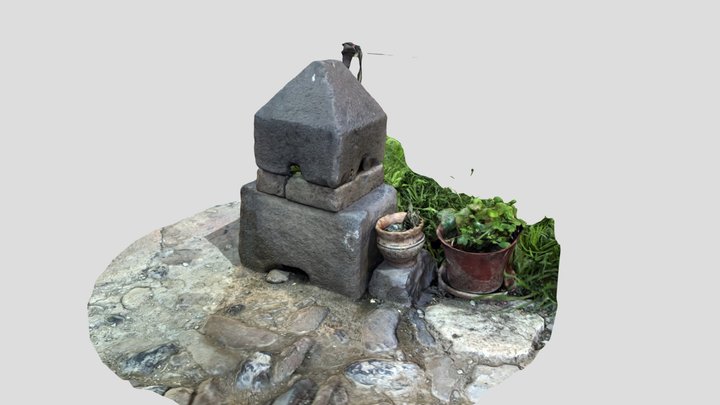 Traditional Inka Stone Structure - Cusco Peru 3D Model