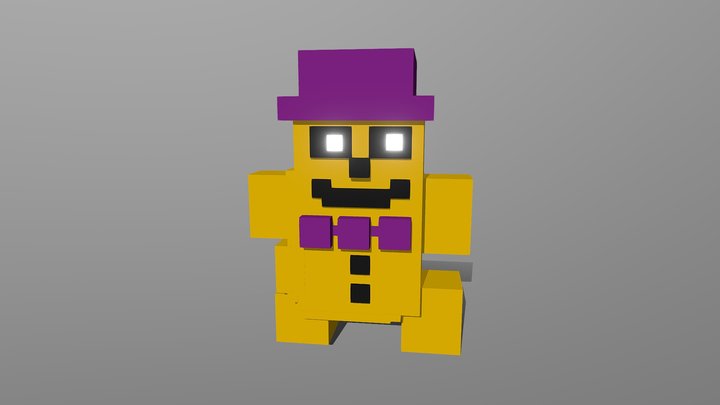 The Golden Bear 3D Model