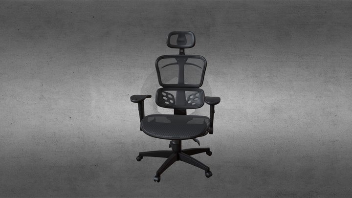 Work_Chair 3D Model