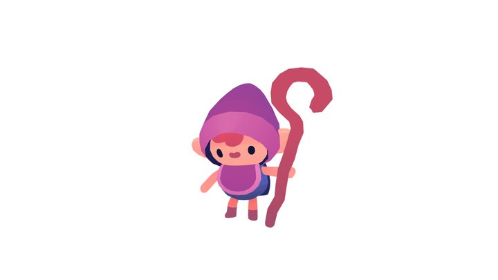 Staff Boy 3D Model