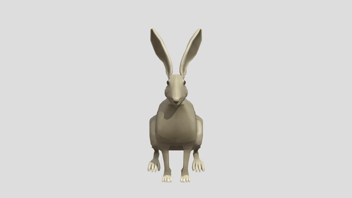 Hare 3D Model