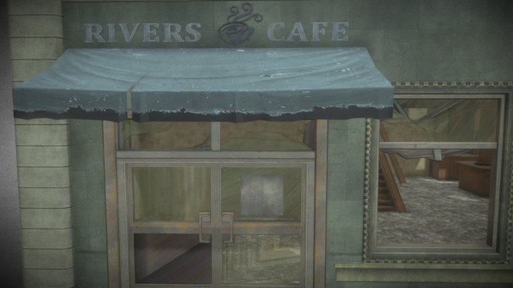 River cafe – Free 3D Model STL