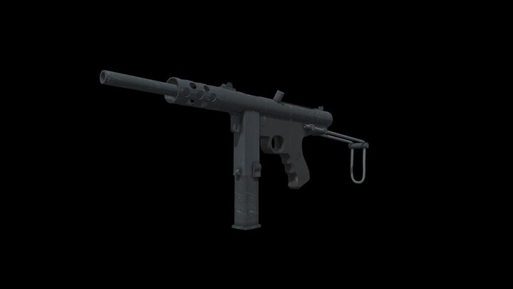 Pleter 91 Submachine Gun – Free 3D Model STL