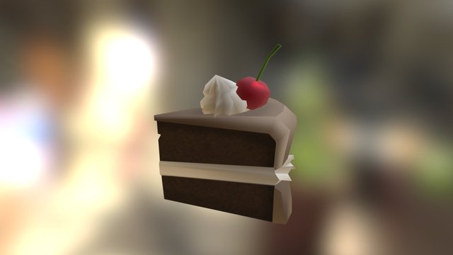 Cake slice 3D Model
