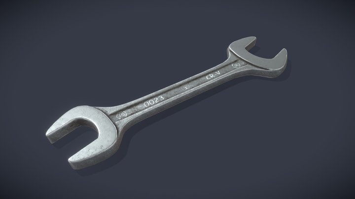 Wrench 3D models - Sketchfab