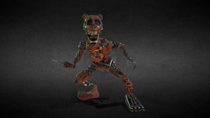 Bark v.2 - Anti-Clockwise 2 3D Model