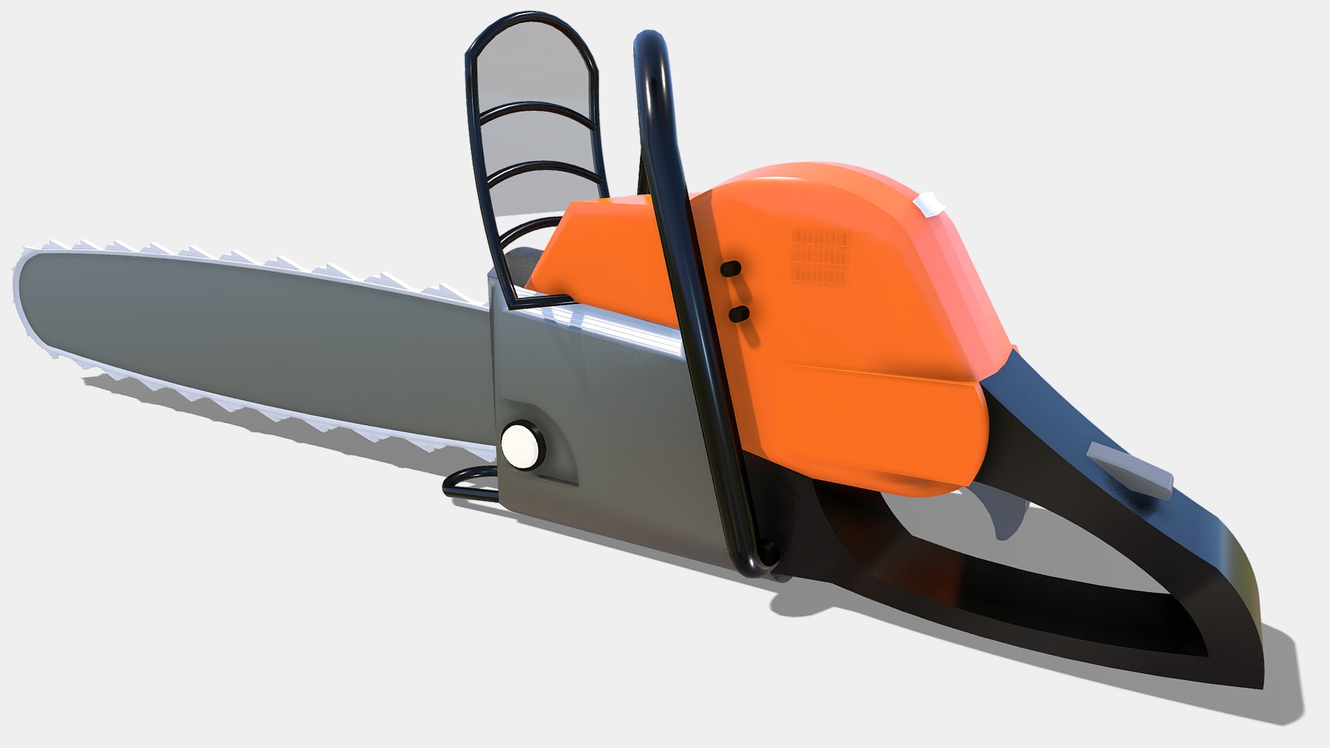 3D model Chainsaw - This is a 3D model of the Chainsaw. The 3D model is about a close-up of a drone.