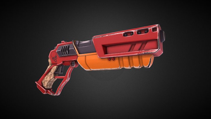 gun_HI 3D Model