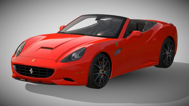 Ferrari-california 3D models - Sketchfab