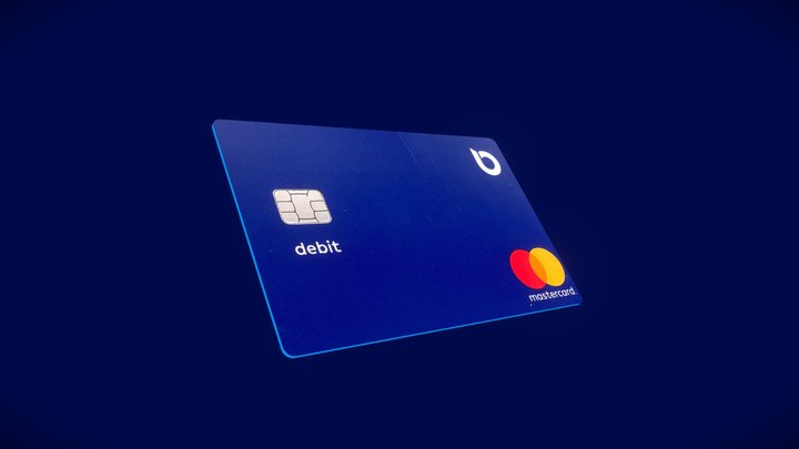 Bitwala Mastercard 3D Model