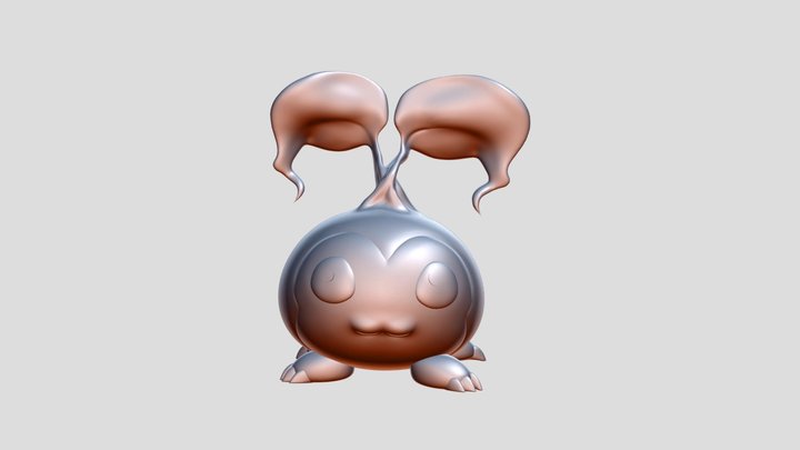 Tanemon 3D Model