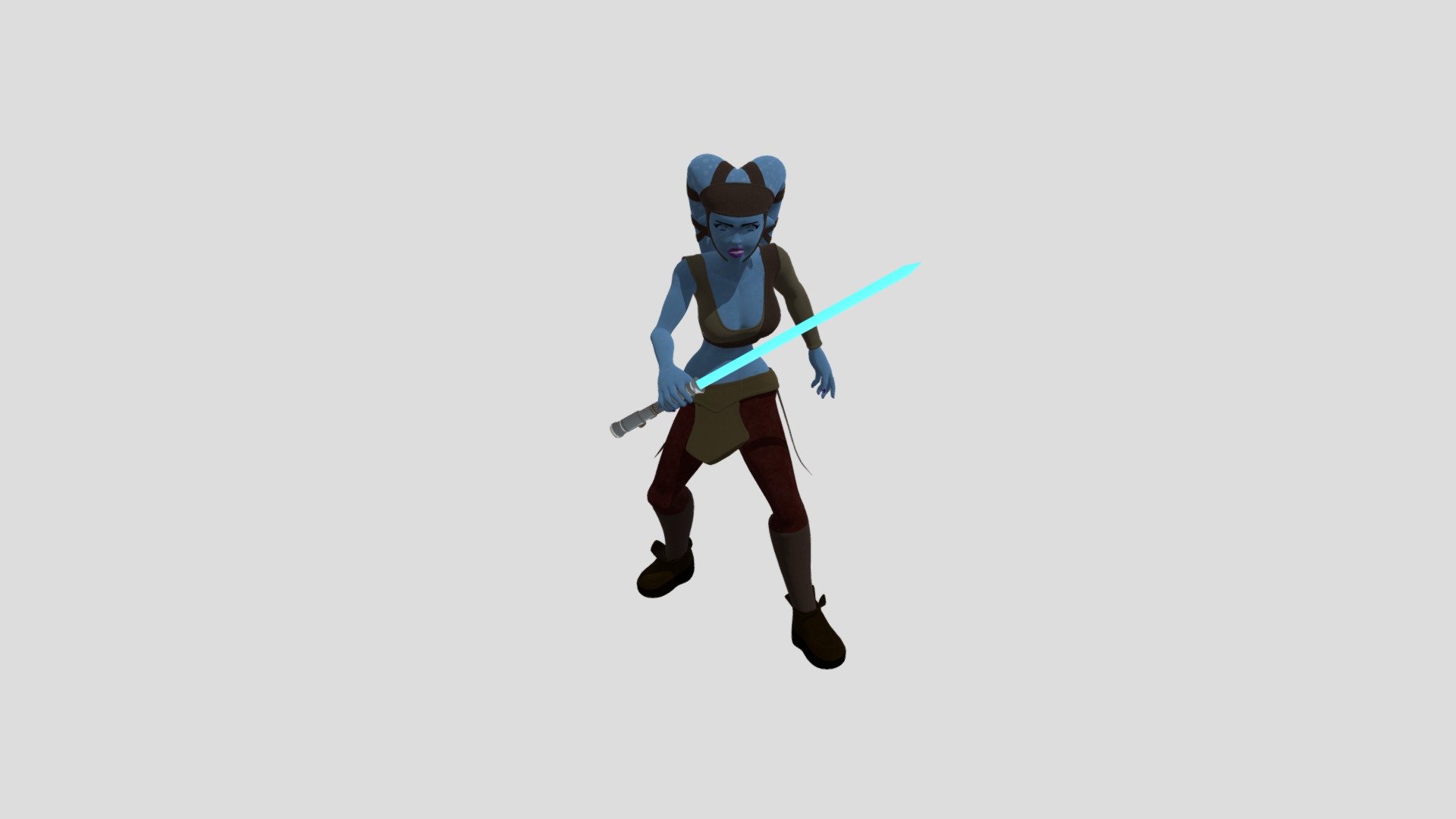 Aayla Secura Download Free 3d Model By Telkar5 49418d9 Sketchfab 7765