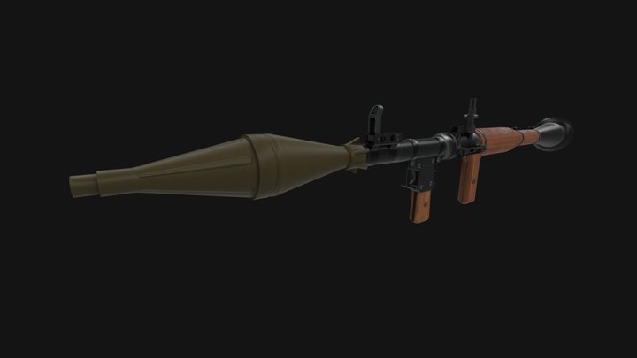 RPG-7 3D Model