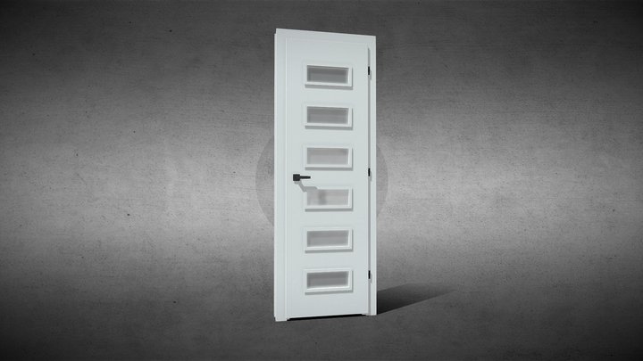 Interior Door Verto Idea 6.6 – Free 3D Model STL
