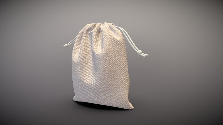 Little natural Bag 3D Model