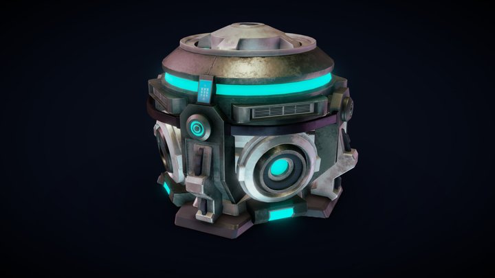 Space Engineers Gravity Generator Redesign 3D Model