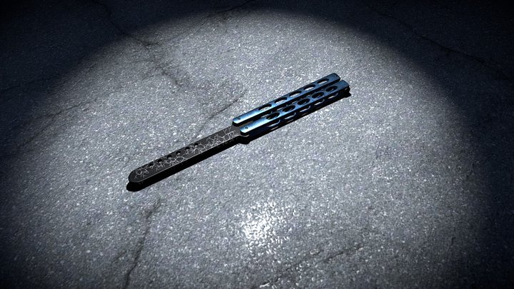 Нож бабочка (для тренировок) – Modelo 3D gratuito STL