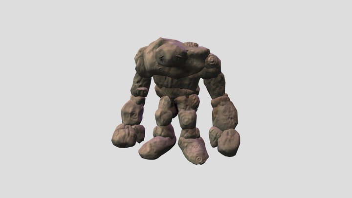 Golem 3D Model 3D Model