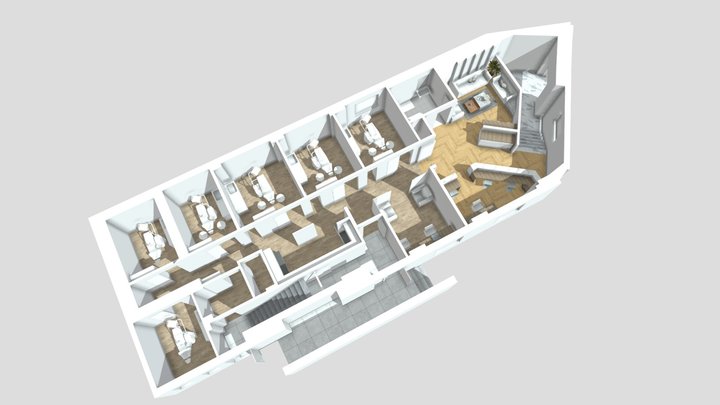 720-Ground Floor 3D Model