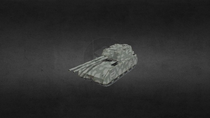 Tank Maus 3D Model