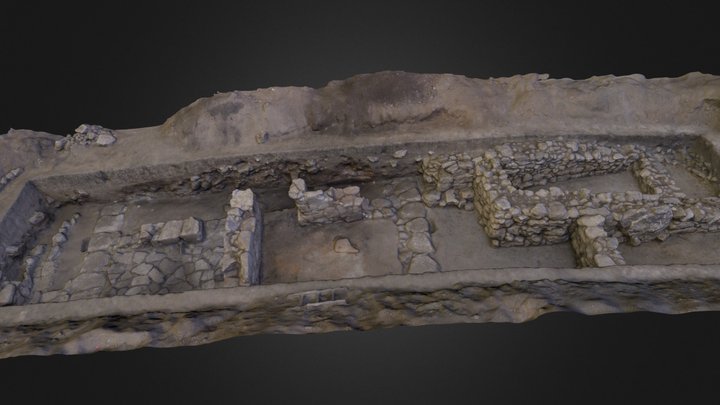 Excavation site Ortli 3D Model