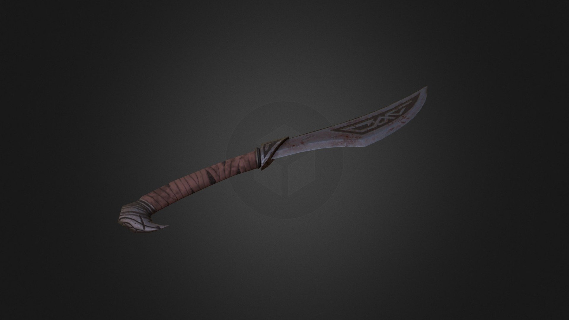 Old Dagger (341 tris)