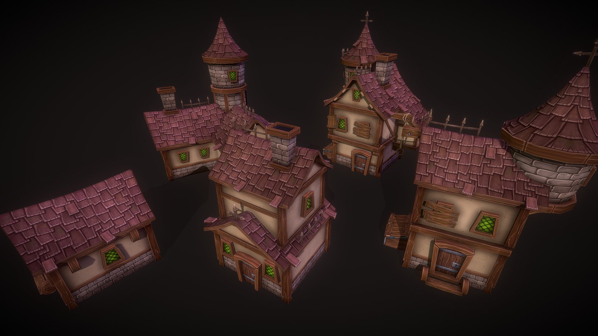 Medieval Decor - A 3D model collection by gstyczen - Sketchfab