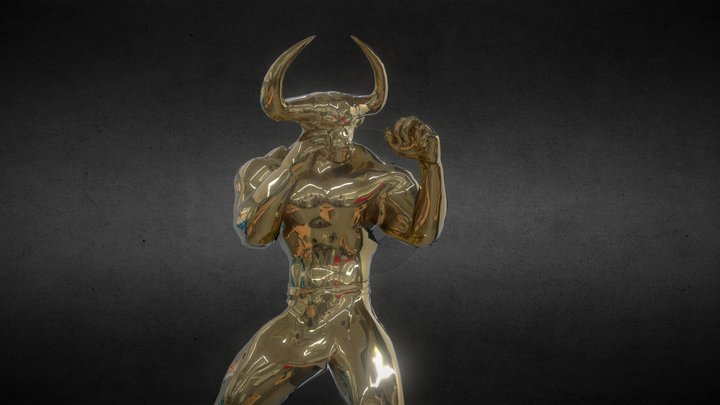 Minotaur Hook Punch – Free 3D Model STL