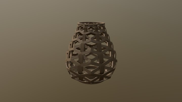 Tea Light Holder for 3D Print 3D Model