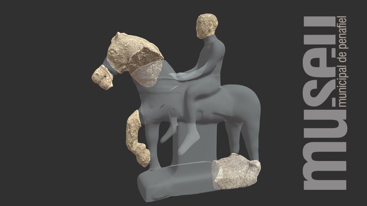 Estatua equestre | Monte Mozinho 3D Model