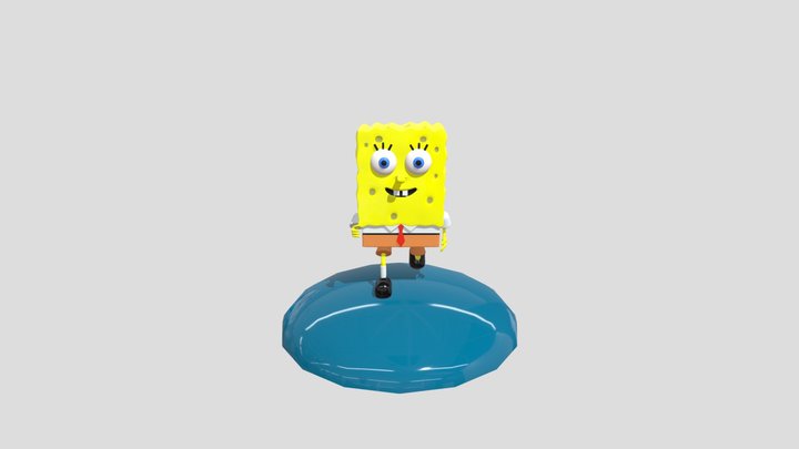 sponge bob jogs 3D Model