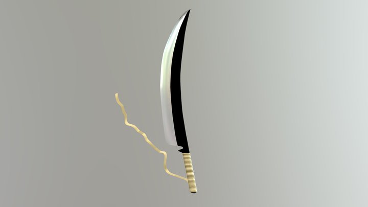 Zangetsu Model (Bleach) 3D Model