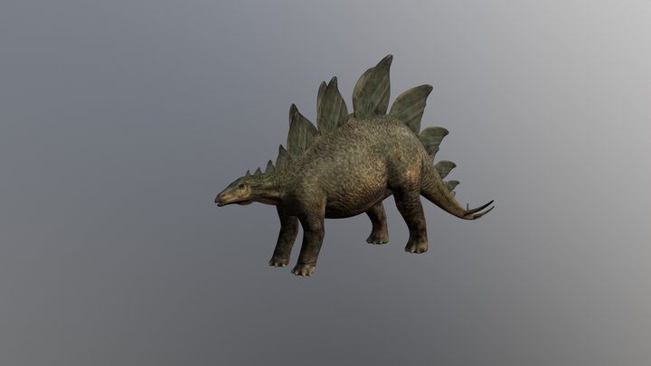 Stegosaurus 3D Model